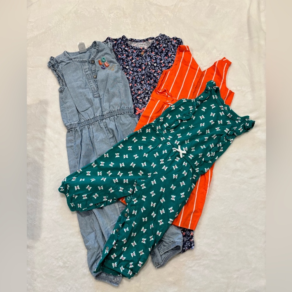 Carter Jumpers Bundle 4 Sets - Little Girls